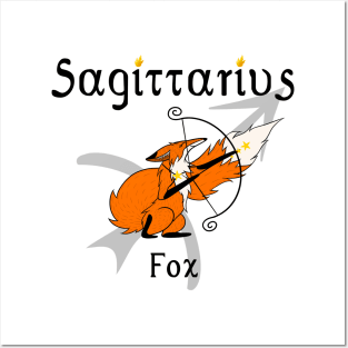 Sagittarius Fox Posters and Art